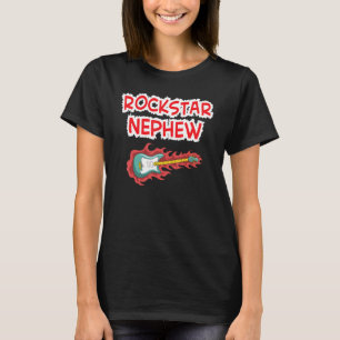 Rockstar Nephew Electric Guitar Rock Mother Father T-Shirt