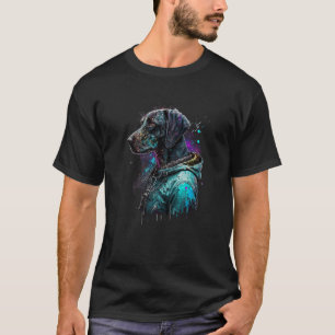 Rockstar portrait GSP German Shorthaired Pointer T-Shirt
