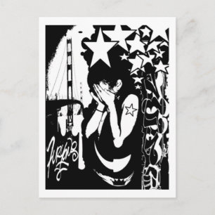Rockstar Postcard