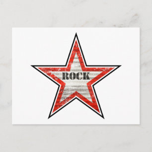 Rockstar Postcard (white background)