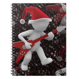 rockstar santa notebook