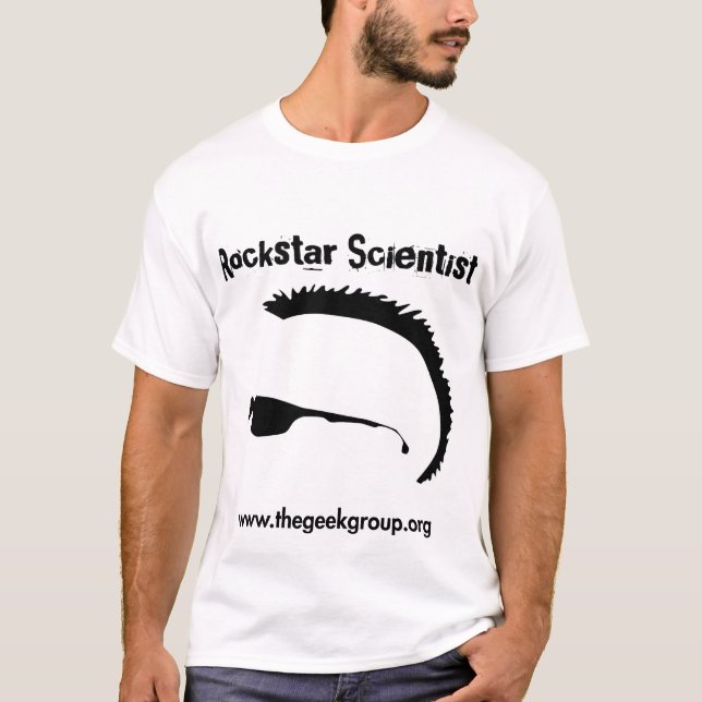 Rockstar Scientist T-Shirt (Front)