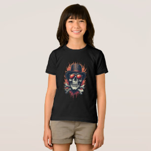 Rockstar Skull & Crossbones T-Shirt Tri-Blend Shirt