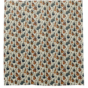 Rockstar Vibes Shower Curtain