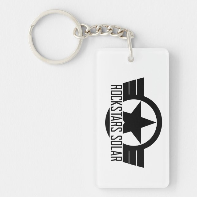 Rockstars Solar Keychain (Front)