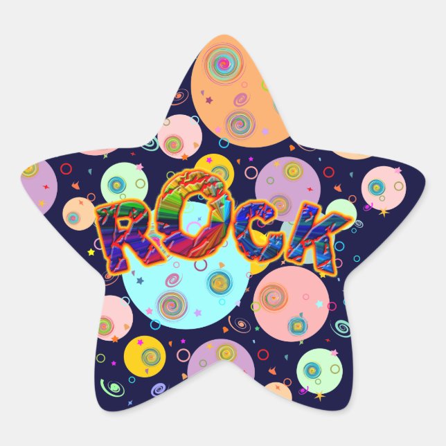 Rockstars Star Sticker (Front)