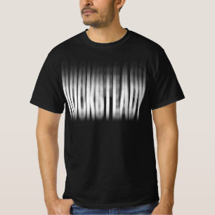 Rocksteady Blurred Effect Typography Reggae T-Shirt