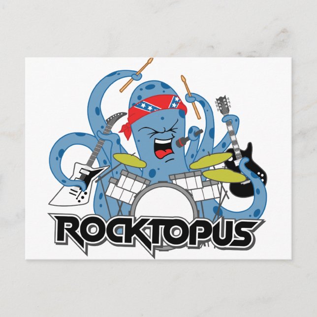 Rocktopus Postcard (Front)