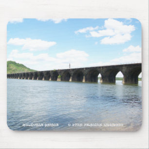 Rockville Stone Masonry Arch Railway Bridge Mouse Mat