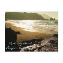 Rockway Beach- Pacifica,California  Postcard
