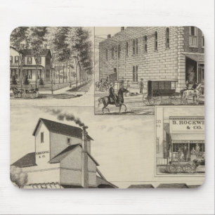 Rockwel County, Kansas Mouse Mat