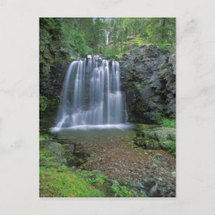 Rockwell Falls in the Two Medicine Valley of Postcard