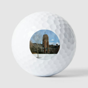 Rockwell in Winter at Grove City College Golf Balls