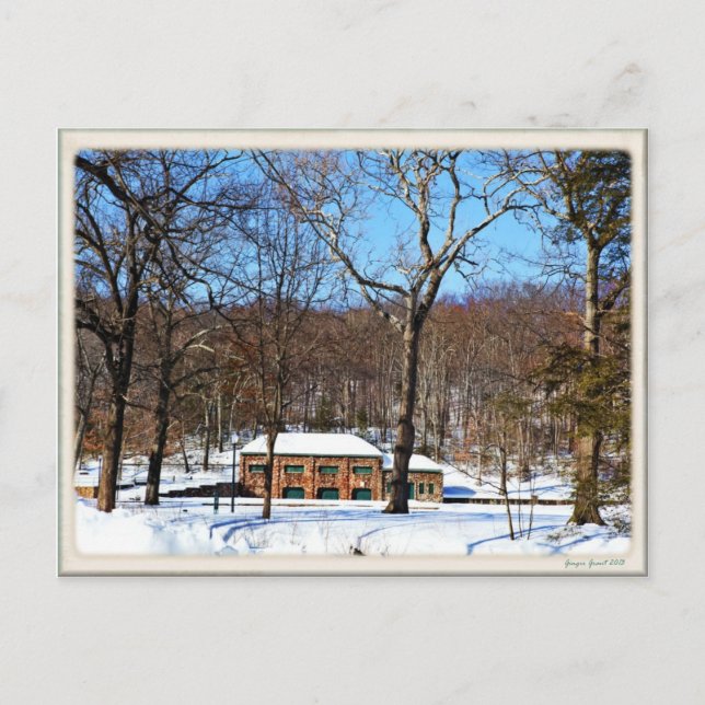 Rockwell Park, Bristol CT Postcard (Front)
