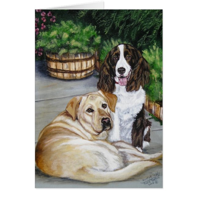 "Rocky and Teddy" (Front)