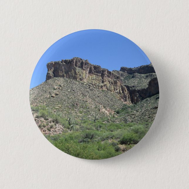 Rocky Apache Trail 6 Cm Round Badge (Front)