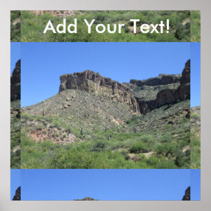 Rocky Apache Trail Poster