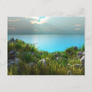 Rocky Beach Postcard