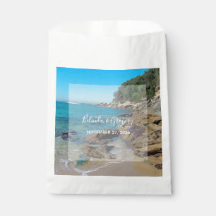 Rocky Beach Wedding  Favour Bags