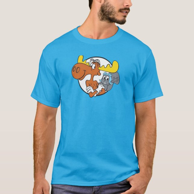 Rocky & Bullwinkle T-Shirt (Front)