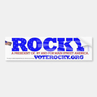 ROCKY Bumper Sticker