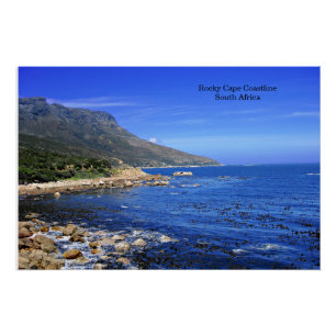 Rocky Cape Coastline, S. Africa, Poster