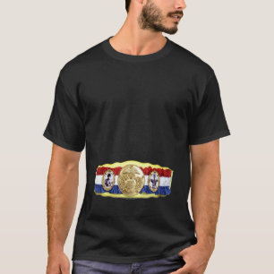 Rocky Championship Belt  Bottom Front  T-Shirt