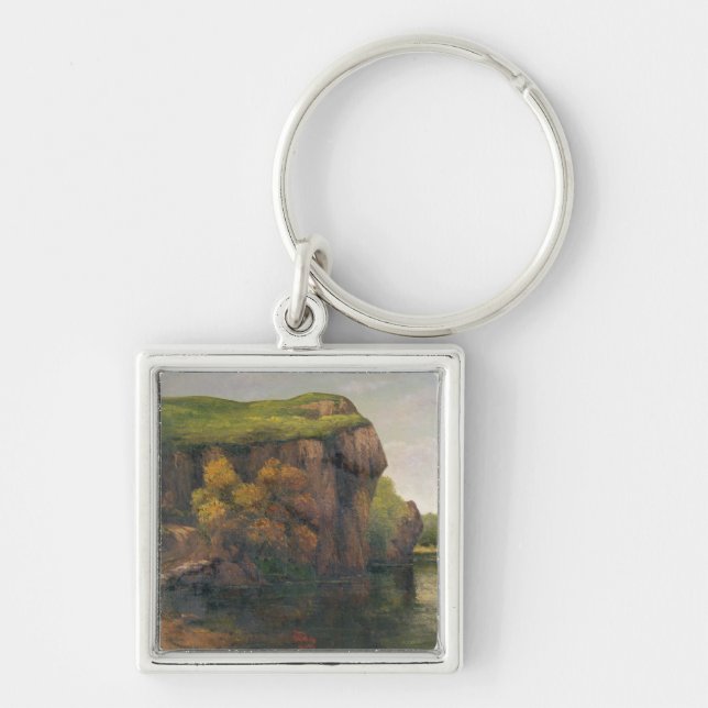 Rocky Cliffs Key Ring (Front)