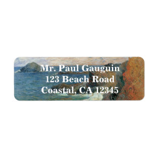 Rocky Coast by Paul Gauguin, Vintage Impressionism