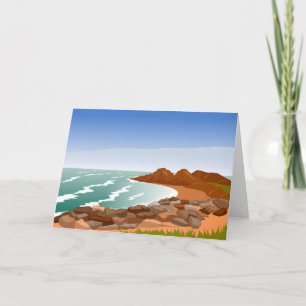 Rocky Coast Greeting Cards