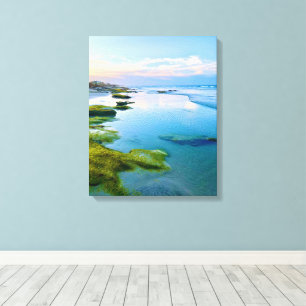 Rocky Coast shore Ocean Canvas