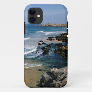 Rocky coastline of Quiberon in France iPhone 11 Case