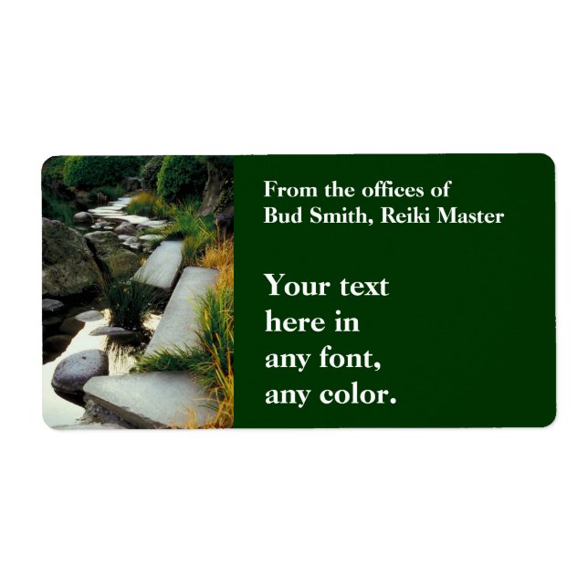 Rocky Creek Label (Front)