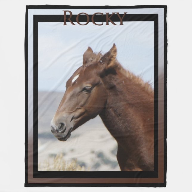 Rocky Fleece Blanket (Front)