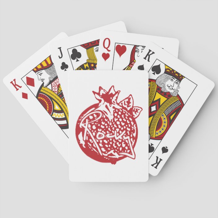 rocky flintstone playing cards playing cards zazzlecouk