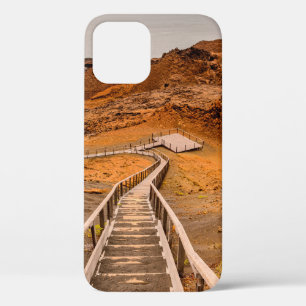 Rocky formations of the Bartalome Island, Galapago iPhone 12 Case