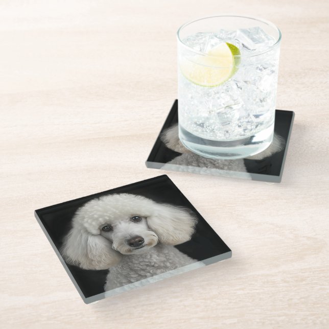 Rocky Glass Coaster (Angled)