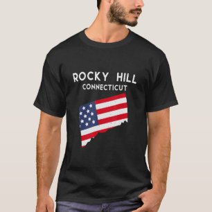 Rocky Hill Connecticut USA State America Travel Co T-Shirt