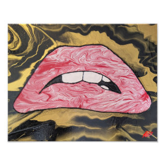 Rocky Horror Lips 1 Photo Print