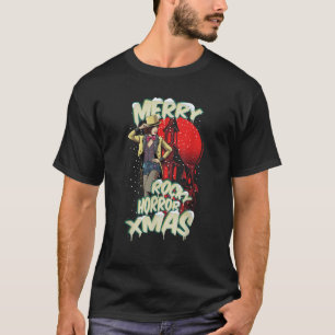 Rocky Horror Show Christmas Merry Xmas Columbia  T-Shirt