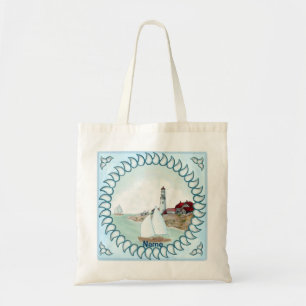 Rocky Lighthouse  Tote Bag