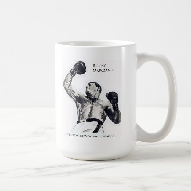 ROCKY MARCIANO PUNCH MUG (Right)