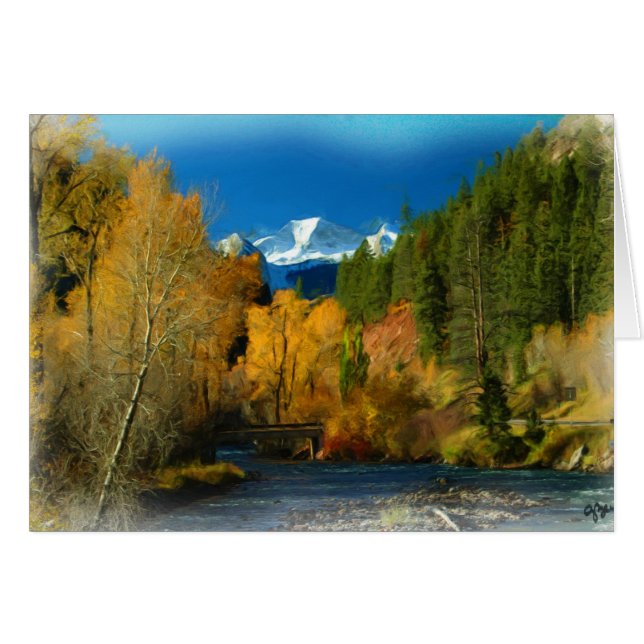 ROCKY MNT FALL CARD (Front Horizontal)