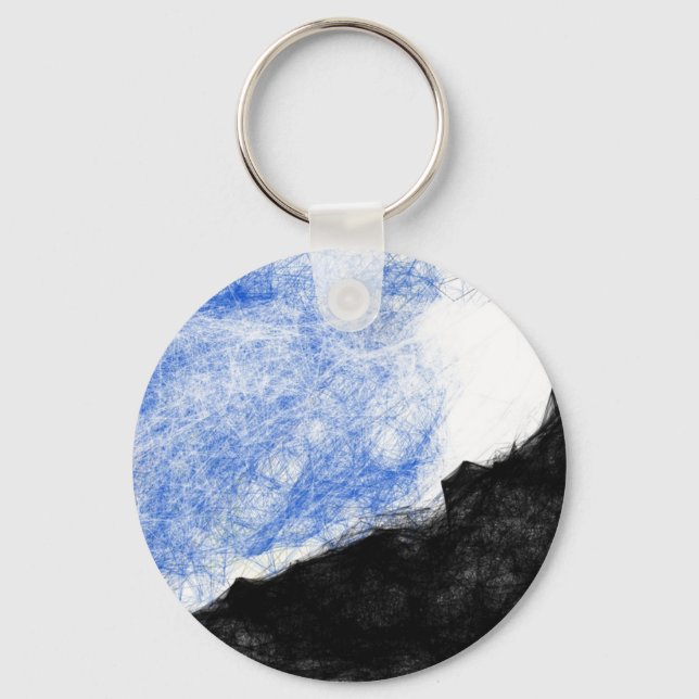 rocky Mountain and dream Key Ring (Front)