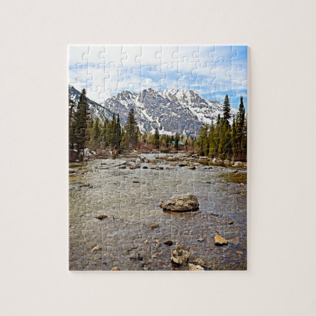 Rocky Mountain Clear Waters - 8x10 - 110 pcs Jigsaw Puzzle (Vertical)