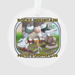 Rocky Mountain Club Logo Ornament