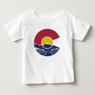 Rocky Mountain Colorado C Baby T-Shirt