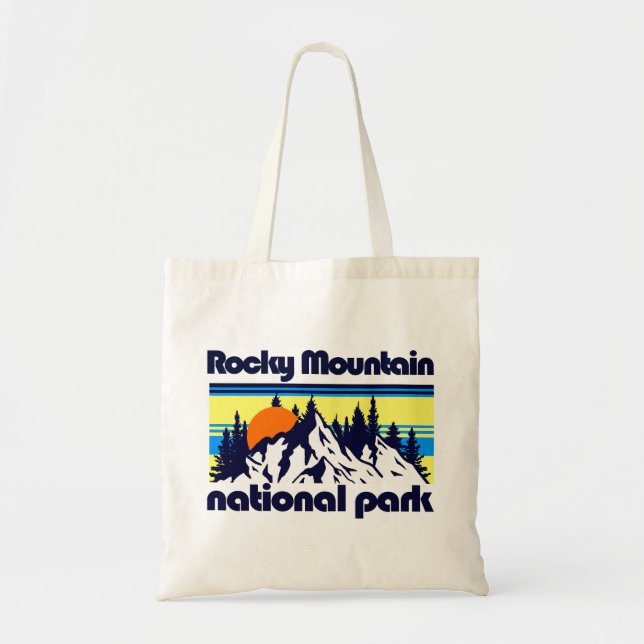 Rocky Mountain,Colorado Tote Bag (Front)