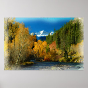 ROCKY MOUNTAIN FALL PRINT