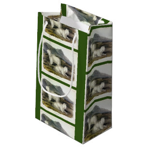 Rocky Mountain Goat (Capra Americana by Audubon Small Gift Bag